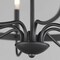 Maxim Lighting Frankie 8-Light Chandelier, Black 14498BK - alternate 3